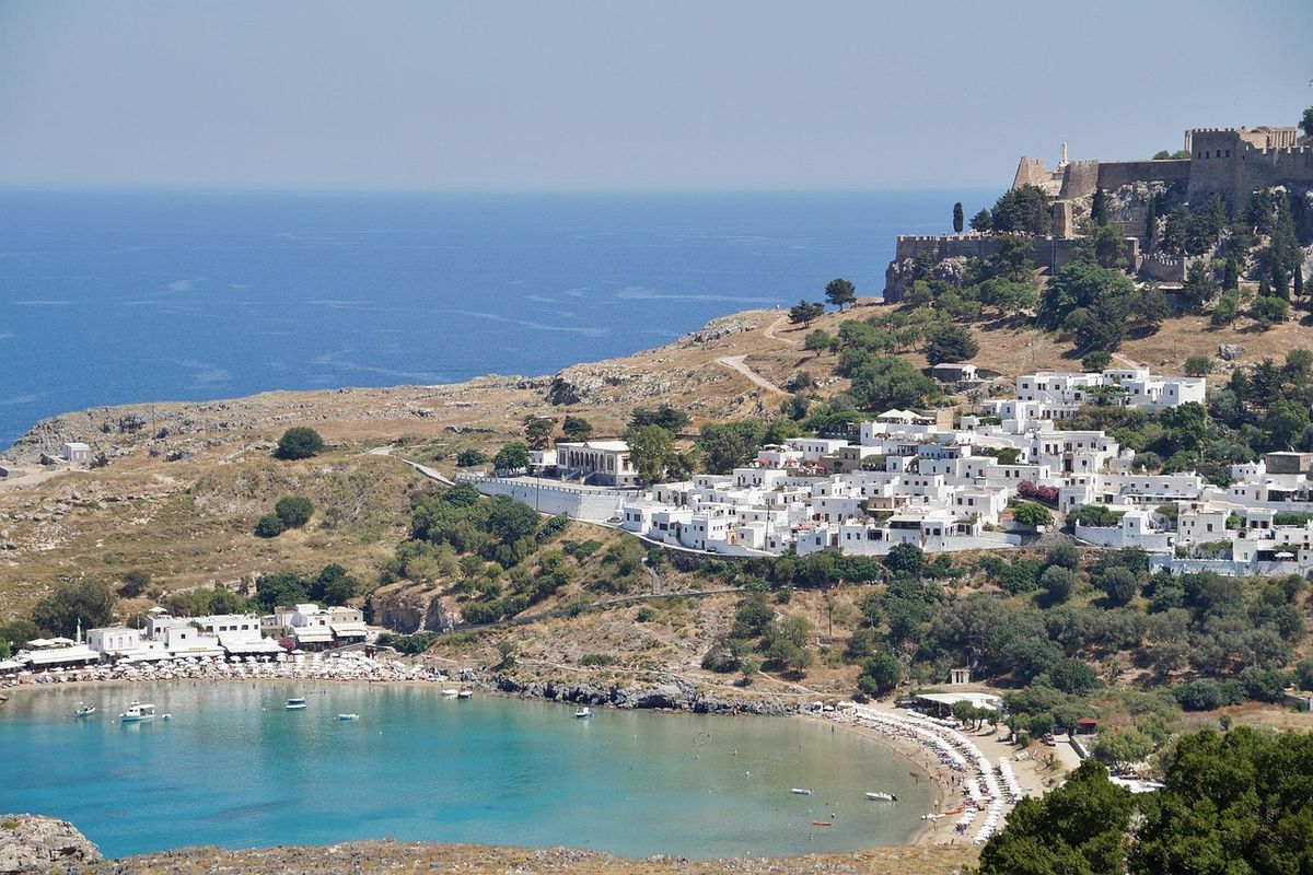 View of Rhodes