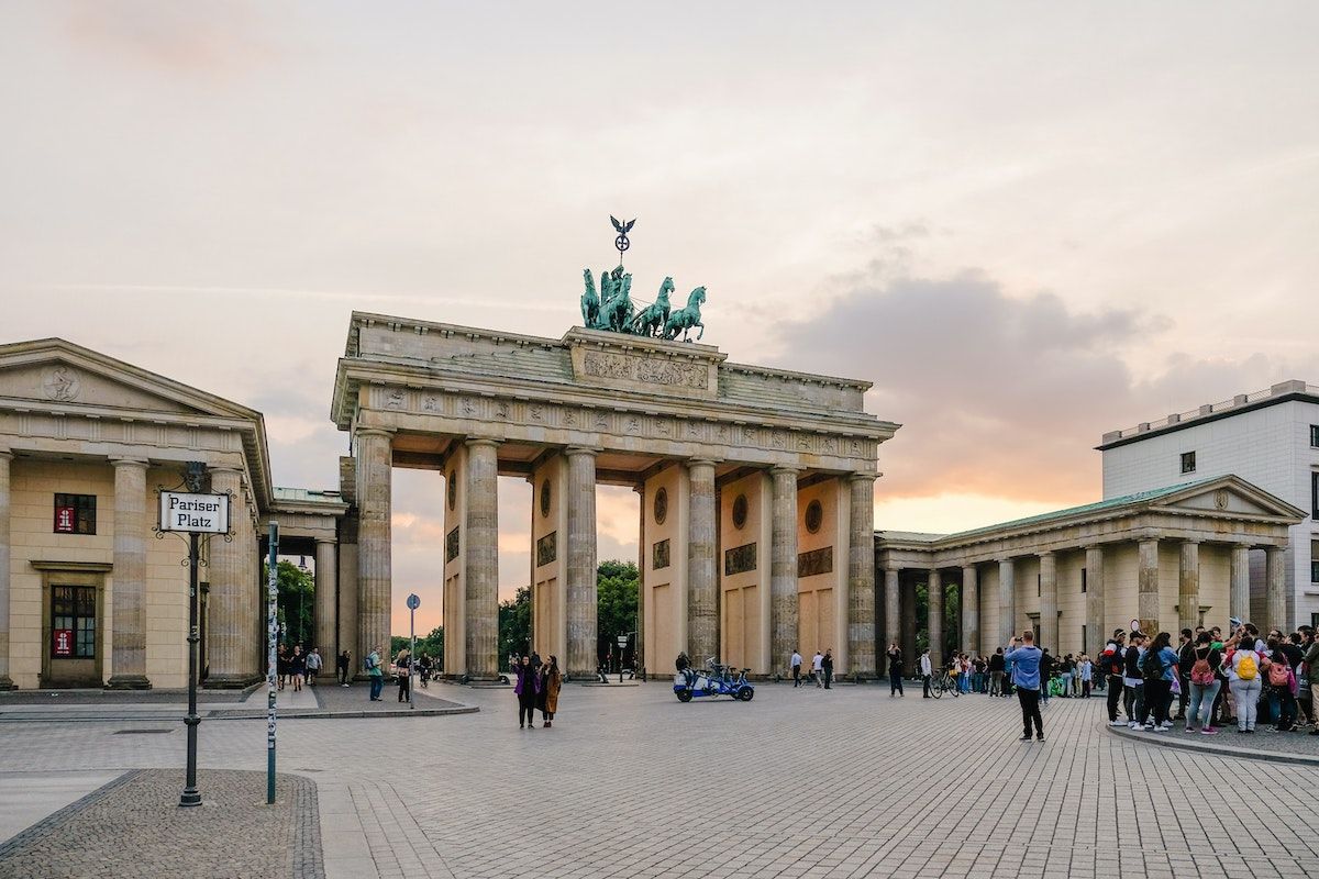 Brandenburger gate in Berlin