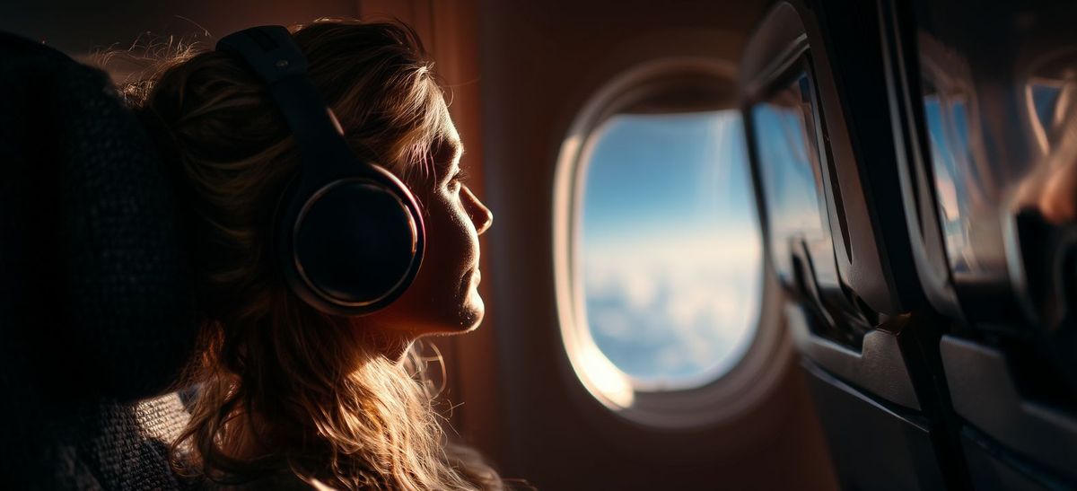 Darf man im Flugzeug eigene Kopfhörer verwenden?