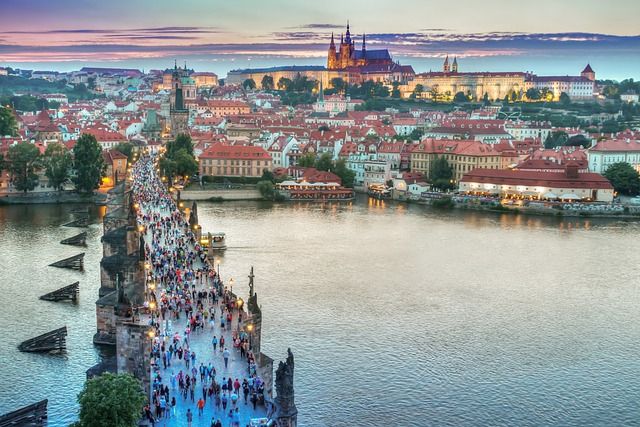 photo de la ville de Prague en République Tchèque