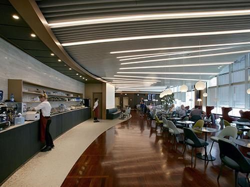 Marco Polo Club lounge seating