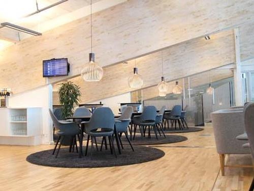 Aalborg airport lounge seating