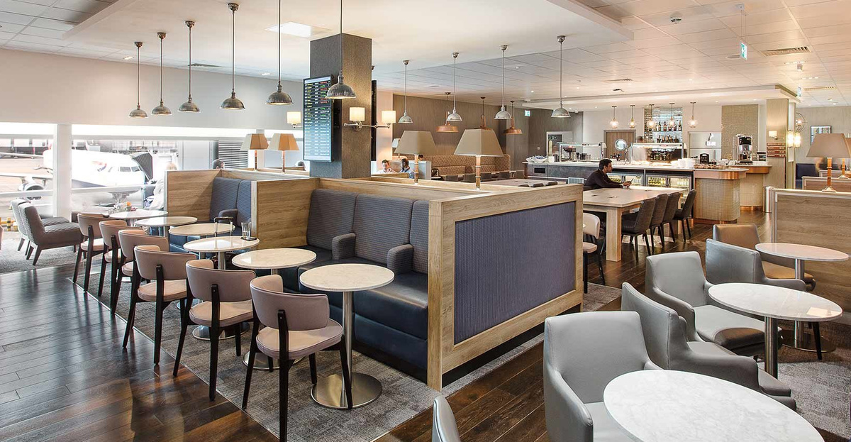 Club Aspire Lounge seating